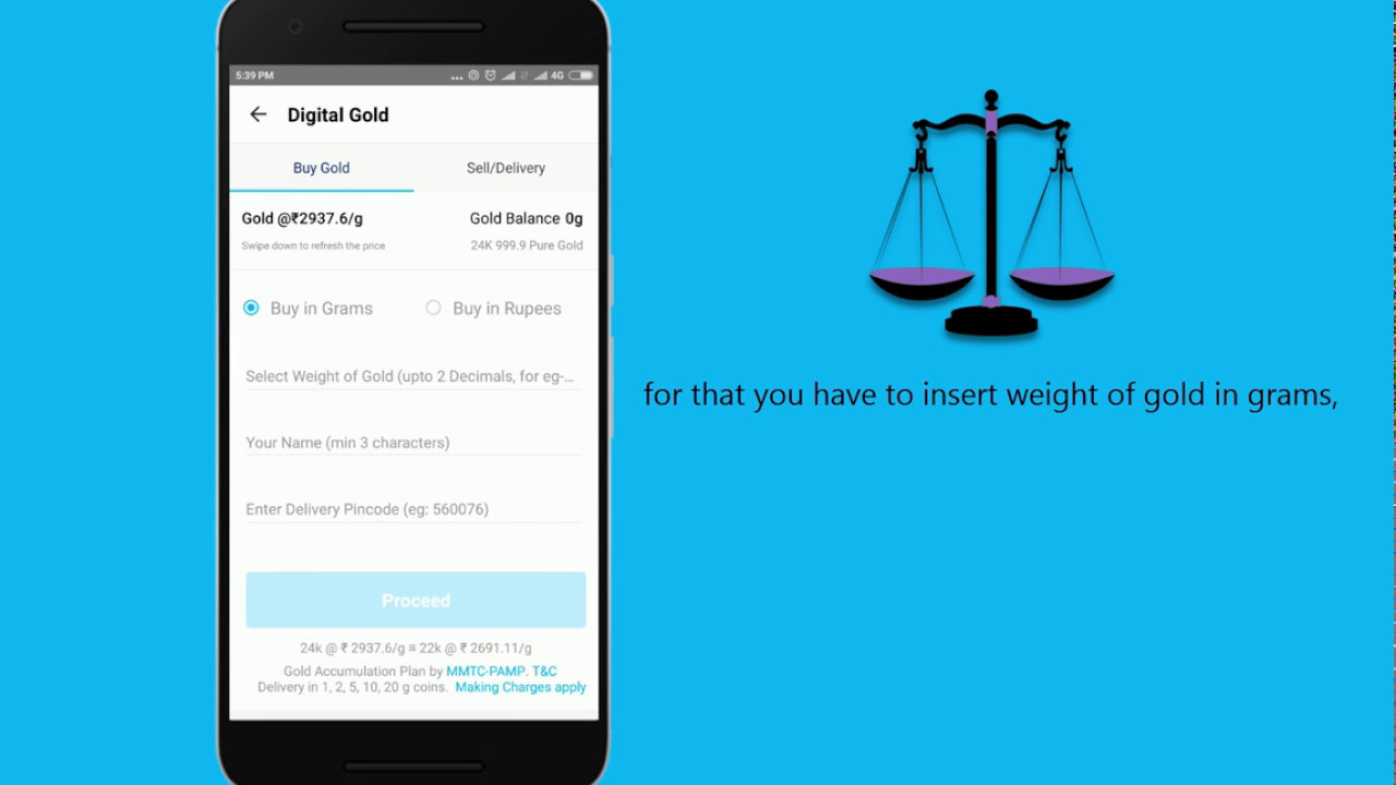 How to Buy and Sell Digital Gold on Paytm