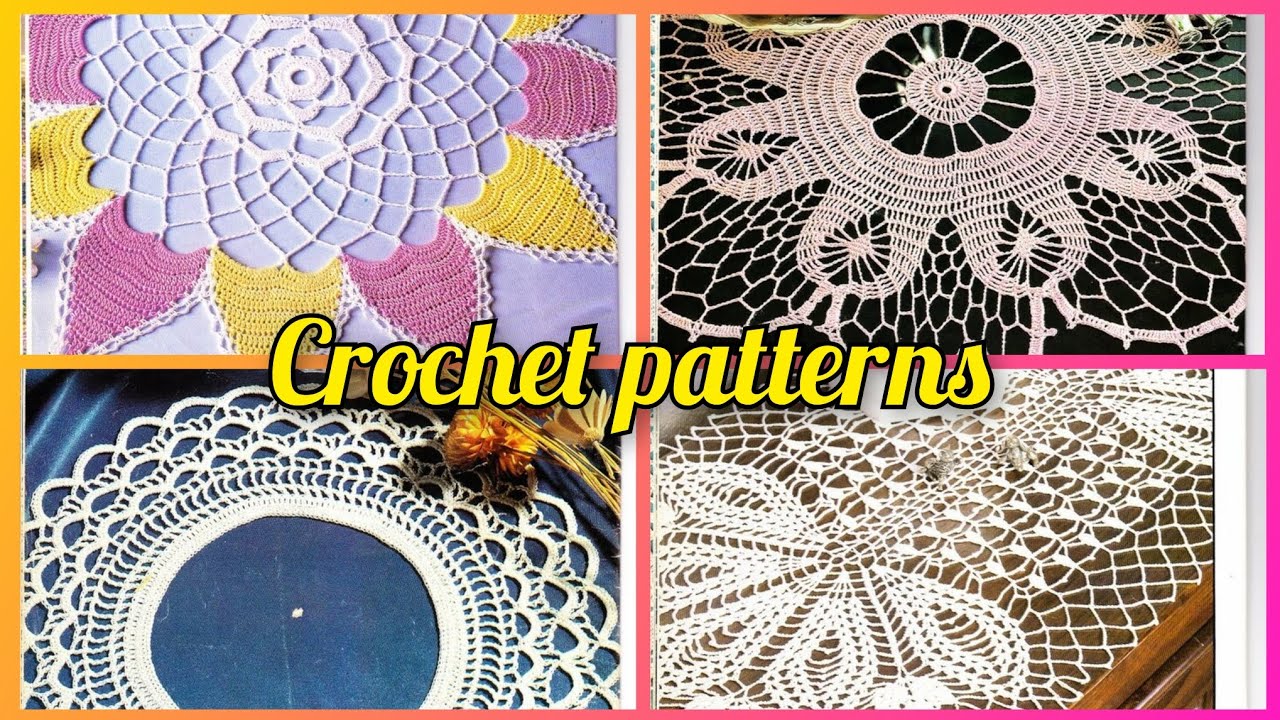 Stunning Crochet Tablecloth Ideas/Elegant Handmade Lace Designs/Beautiful Crochet Tablecloth Pattern