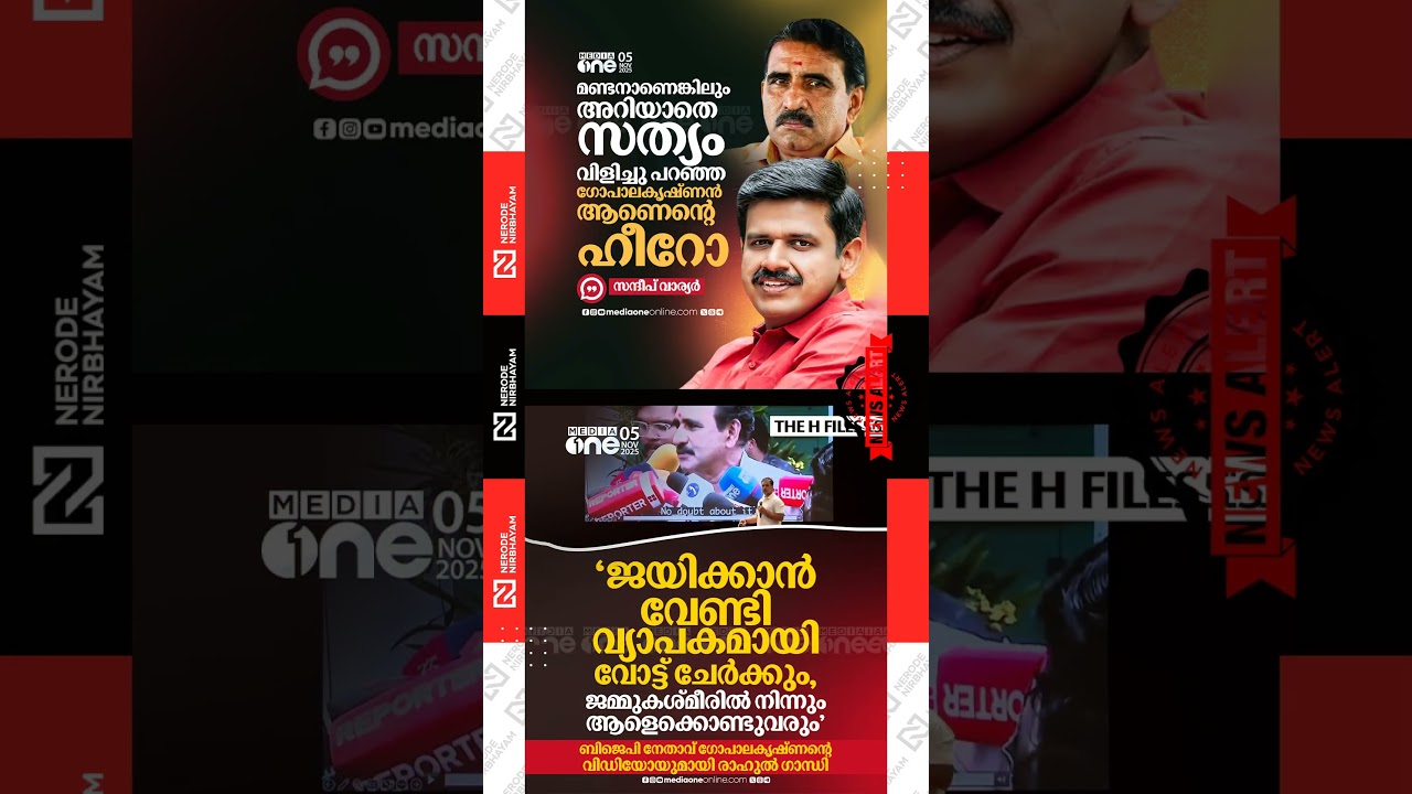 Sandeep Warrier mocked B Gopalakrishnan over his response to Rahul Gandhi&rsquo;s voter fraud allegation