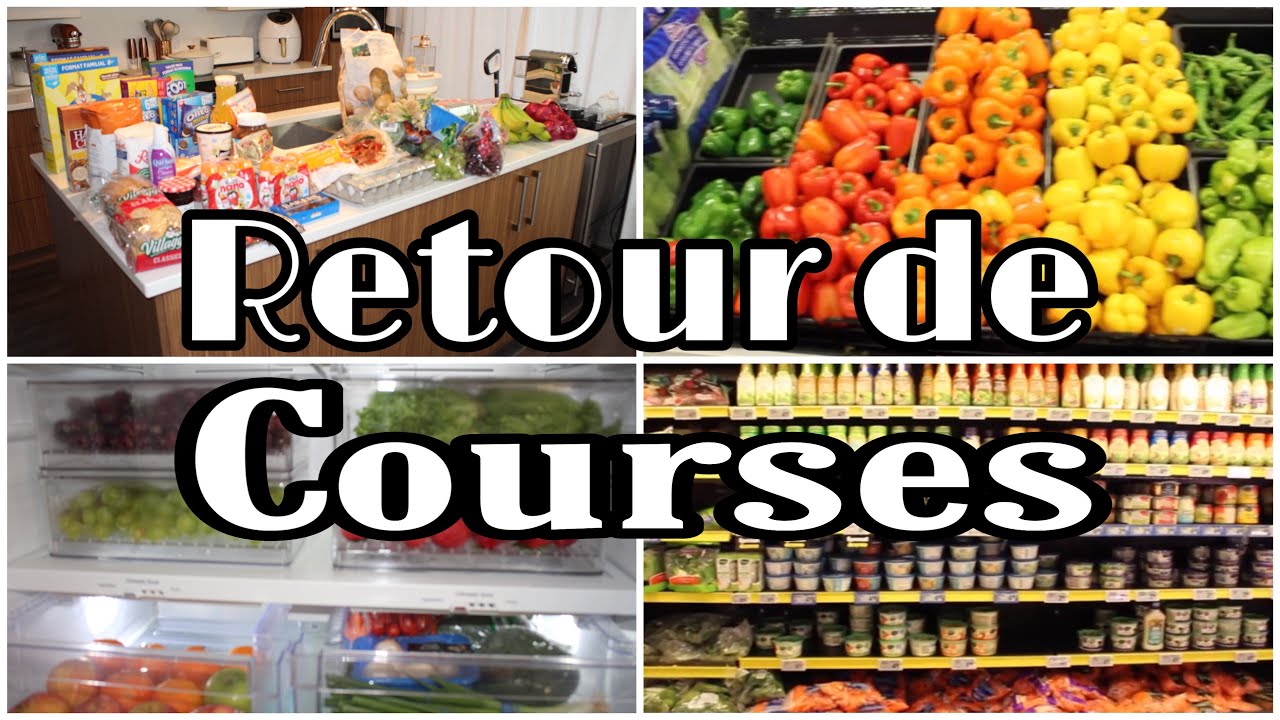 RETOUR DES COURSES FAMILLE NOMBREUSE 🛒 ORGANISATION ET OPTIMISATION DE MON FRIGO | FRIDGE TOUR