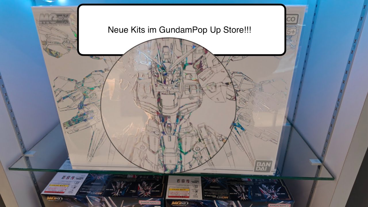 Gundam Base Pop Up Store Düsseldorf die neuen Kits sind da!!!