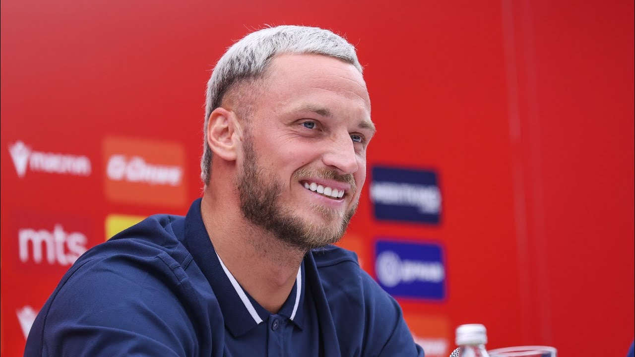 Marko Arnautović na promociji: 
