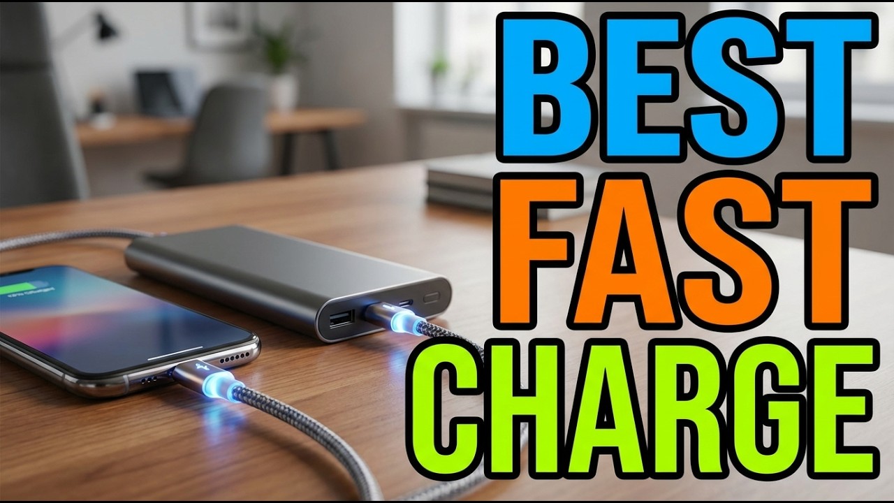 TOP 5 Best Fast Charging Cable 2026