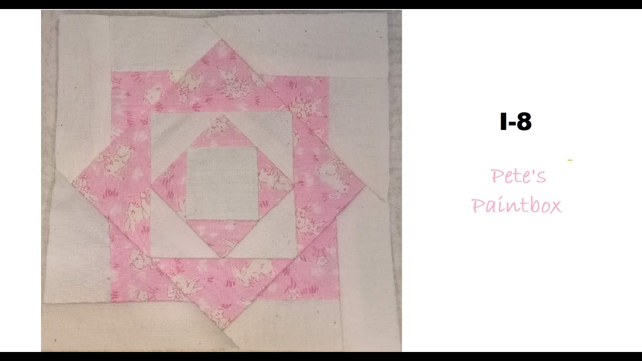 Sew It Seams: Dear Jane block I-8
