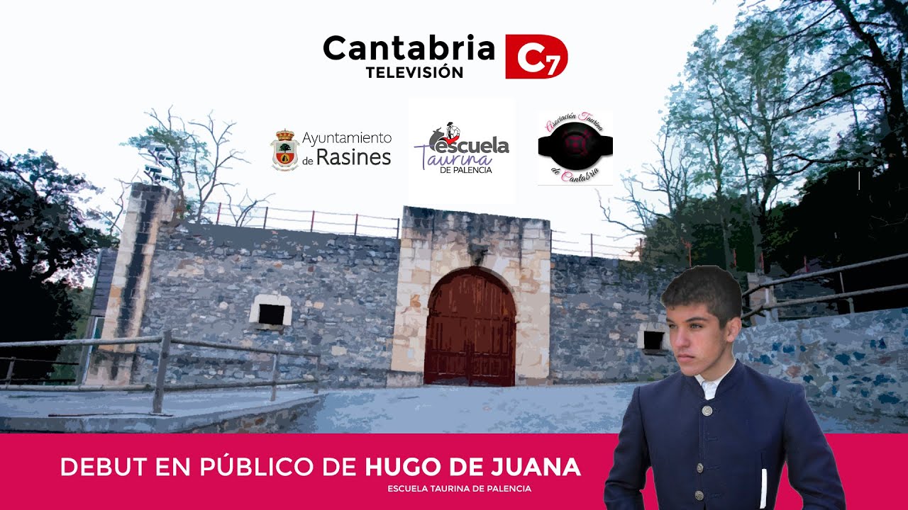 Debut del Cántabro Hugo de Juana en la Plaza de Toros de Rasines