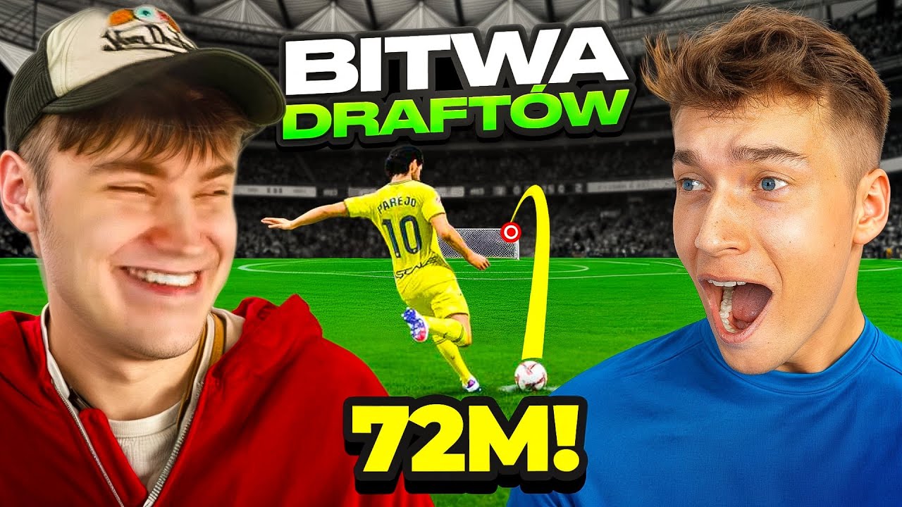 GOL TYLKO z DYSTANSU (STRZAŁ ŻYCIA🔥) w  [Bitwa Draftów #3]