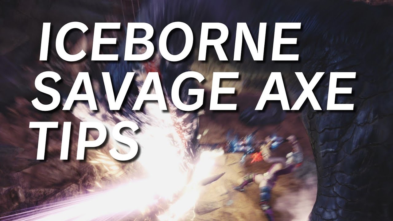 Советы по использованию топора Iceborne Savage #Iceborne #MHW #ChargeBlade