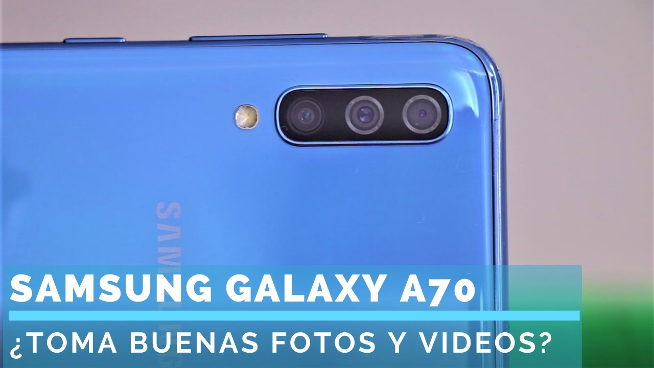 Samsung Galaxy A70 - Cámara review en español