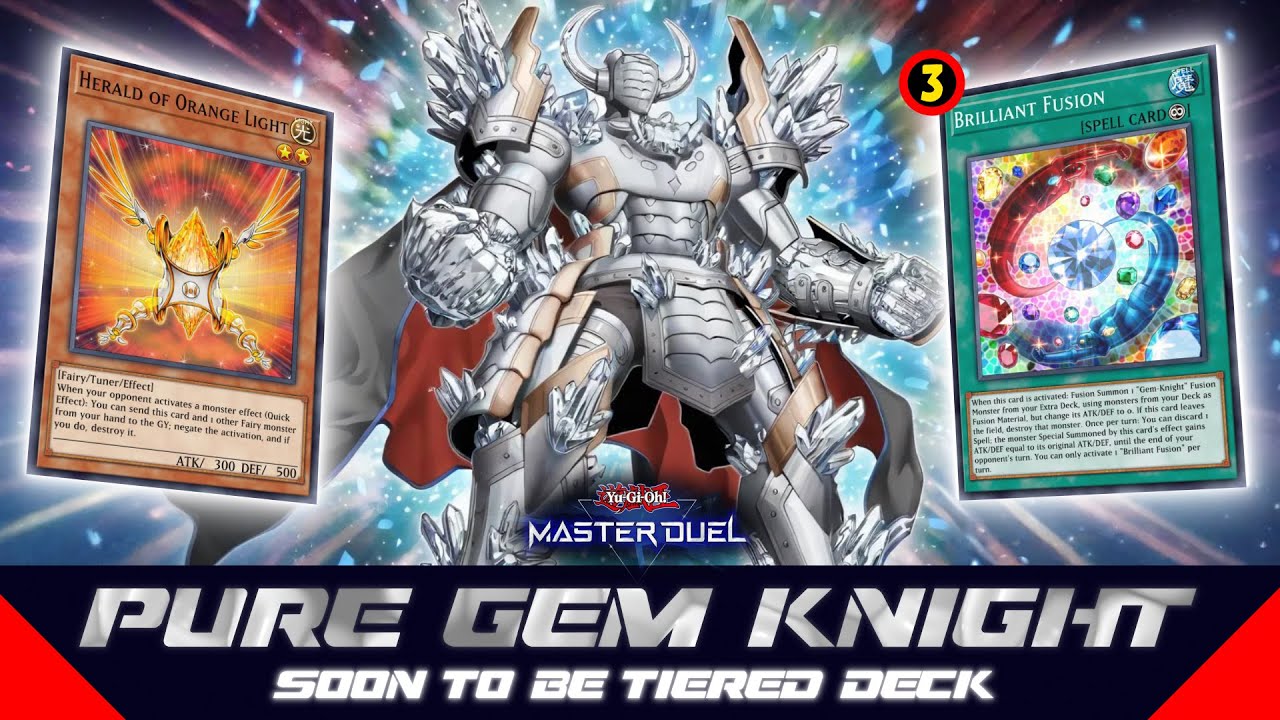 GEM KNIGHT - NEW SUPPORT JUST AWESOME ‼️ [Yu-Gi-Oh! Master Duel]​