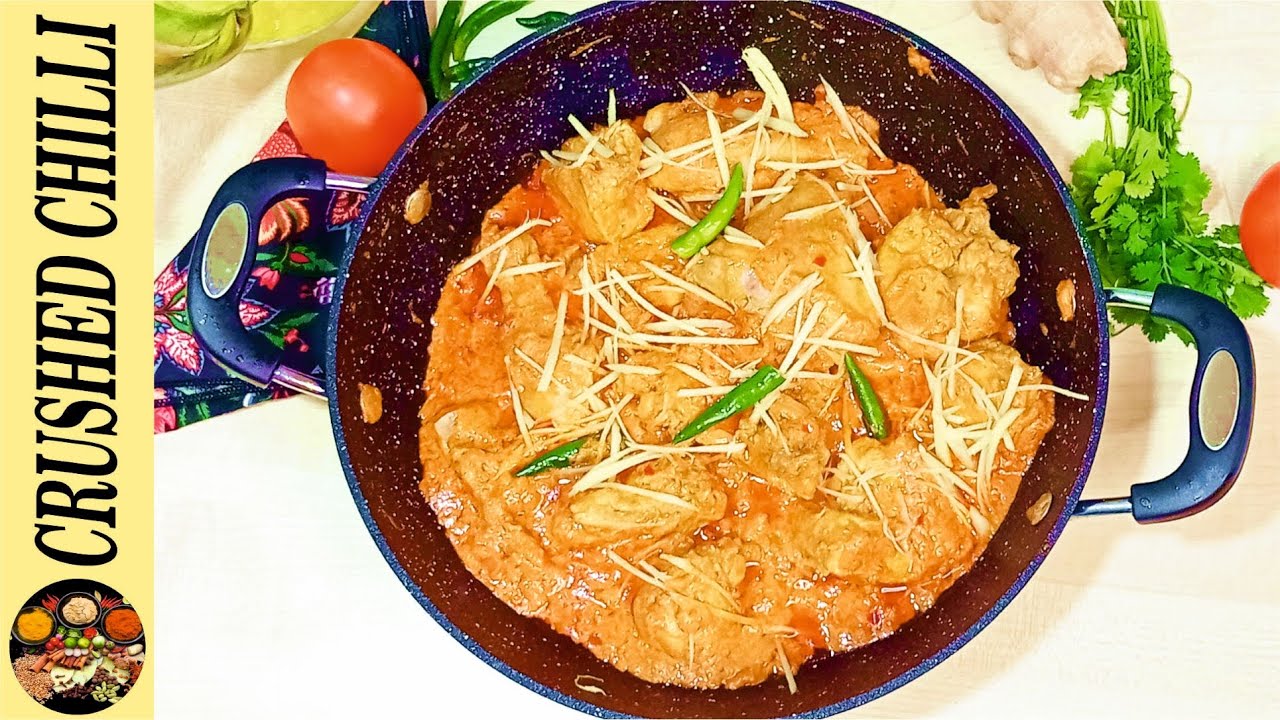 Chatkhara Ginger Chicken Recipe By Crushed Chilli