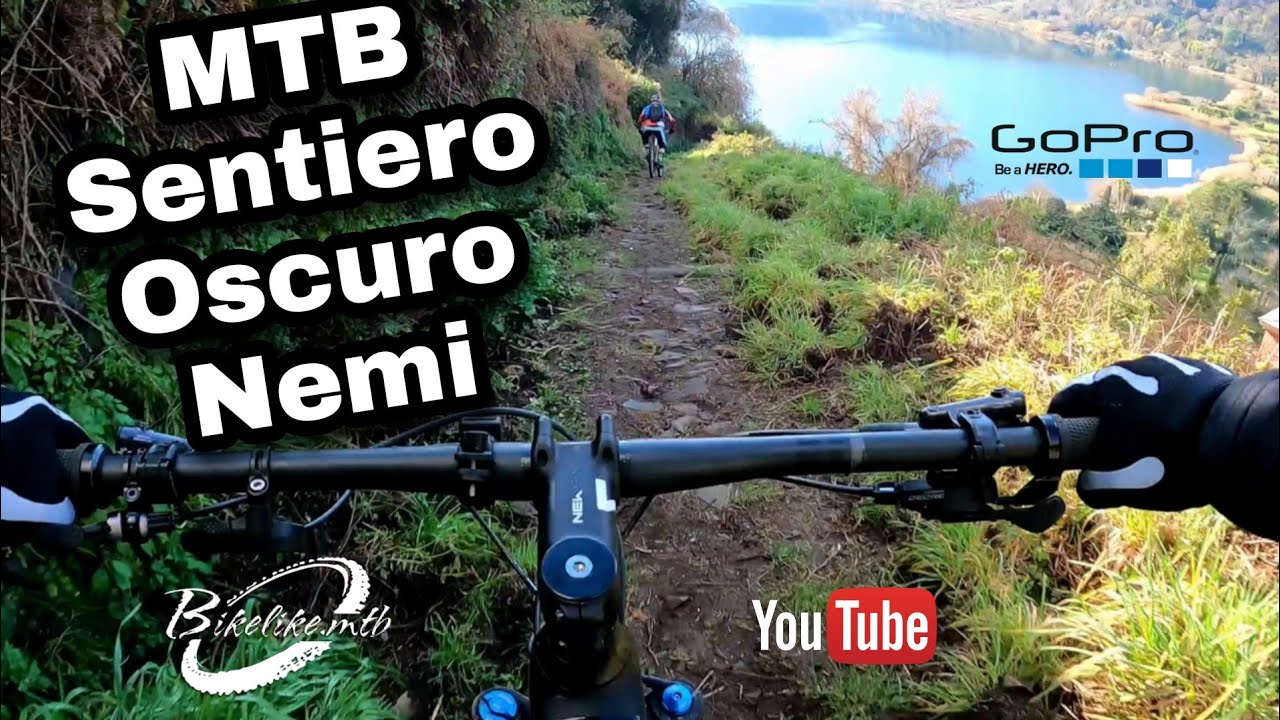 MTB Giù per Nemi dal sentiero Oscuro