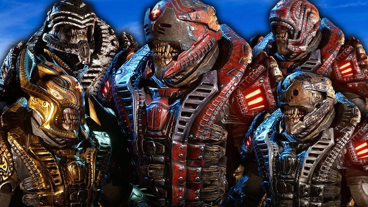 The THERON GUARDS in Gears of War Lore