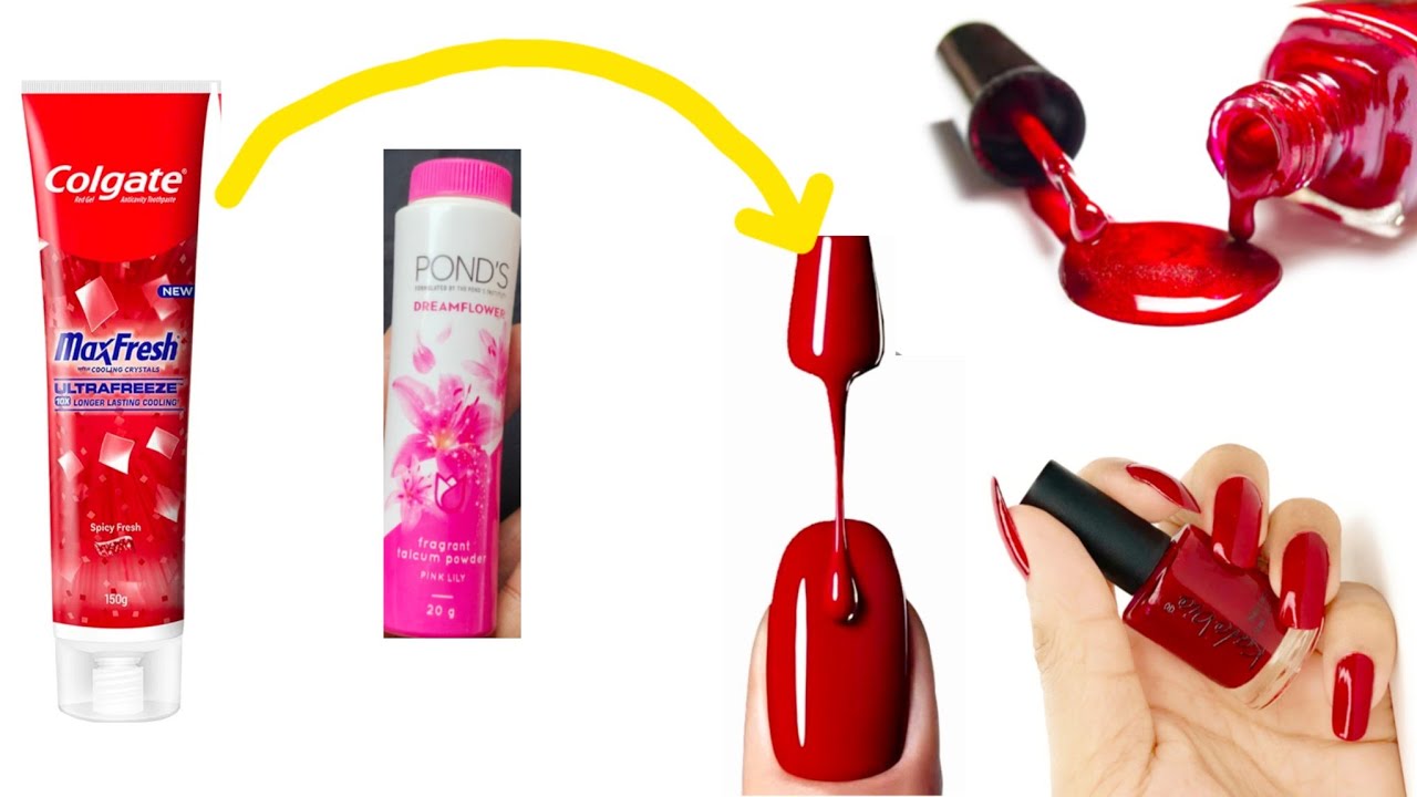 How to make Nail polish at home  / DiY homemade Nail Polish Nail Polish / making nail polish 