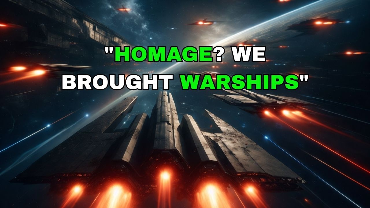 Humanity Responds to the Galactic Council's Demand for Homage with Warships | HFY Story
