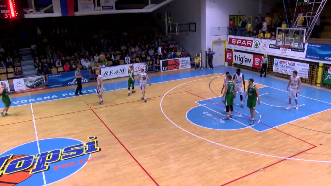 KOŠARKA, UNION OLIMPIJA : HOPSI POLZELA  za prvaka, 22.4.2014
