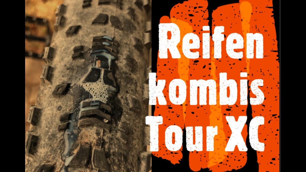 schnelle Tour XC Reifenkombis von Schwalbe & Maxxis MTB Reifen #mtb