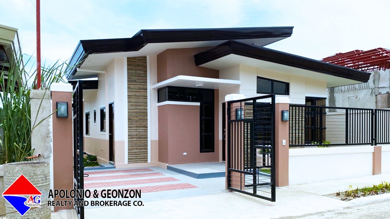 Beautiful High Ceiling 3 Bedrooms Bungalow House Design | Ilumina Estates, Davao City, Philippines