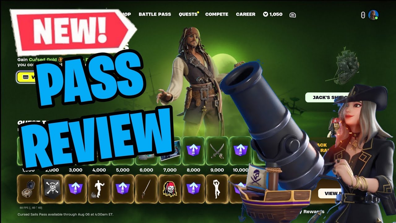 Pirates if the Caribbean Pass Review(Cursed Sails Pass)