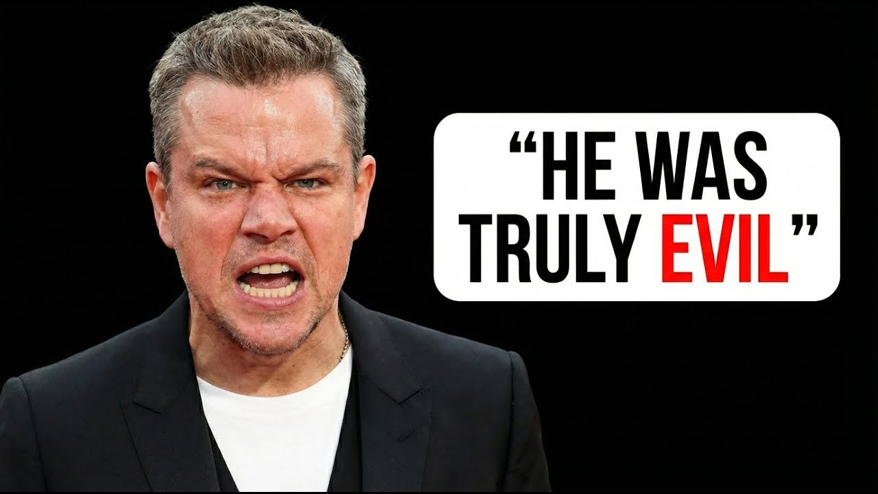Matt Damon Exposes the 7 Actors He HATED the Most