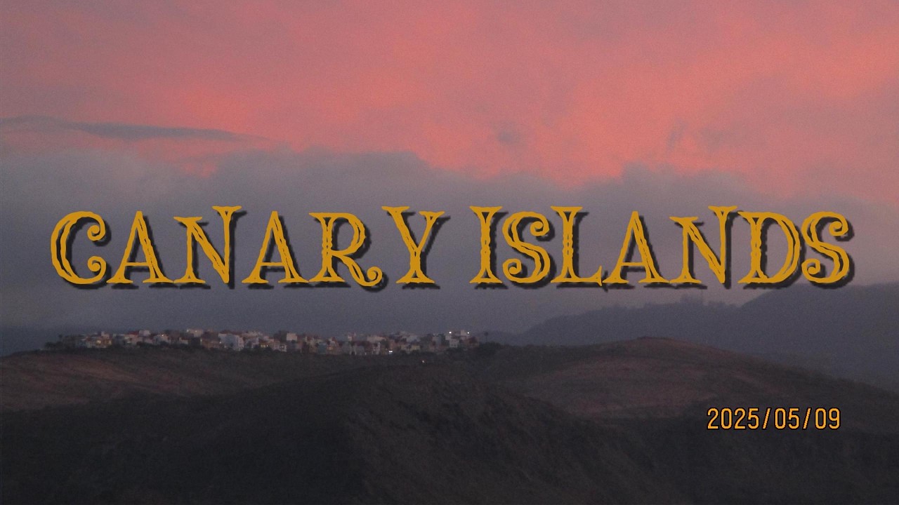gran canaria with a camcorder