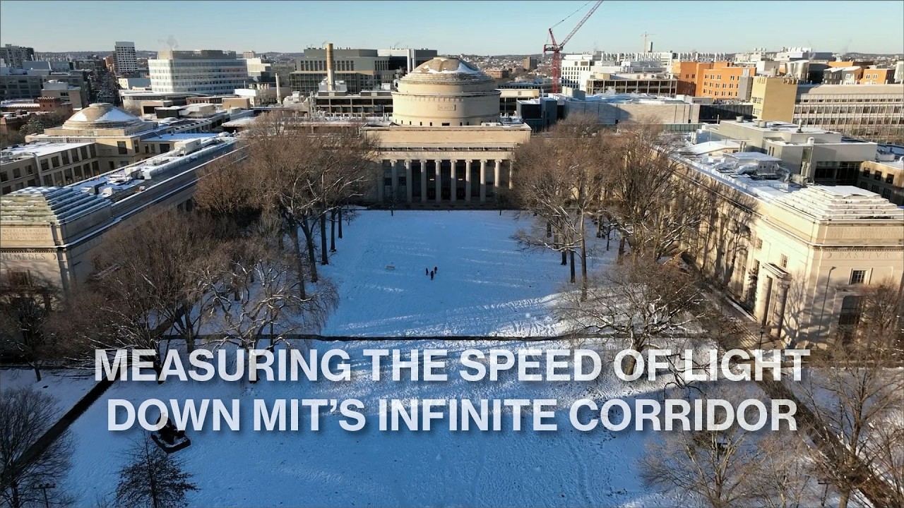 LEE ZAMIR  MEASURING THE SPEED OF LIGHT DOWN MITs INFINITE CORRIDOR