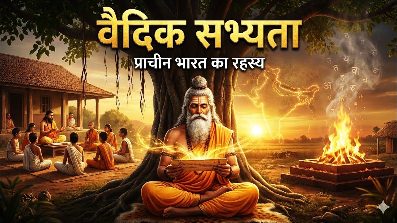 वैदिक सभ्यता का पूरा इतिहास | Vedic Civilization of Ancient India in Hindi |  @documentaryaia ​