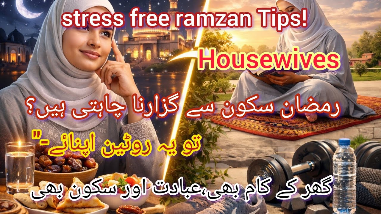 Ramzan Mein Ek Muslim Ghar Ki Perfect Daily Routine | Sukoon, Ibadat & Balance