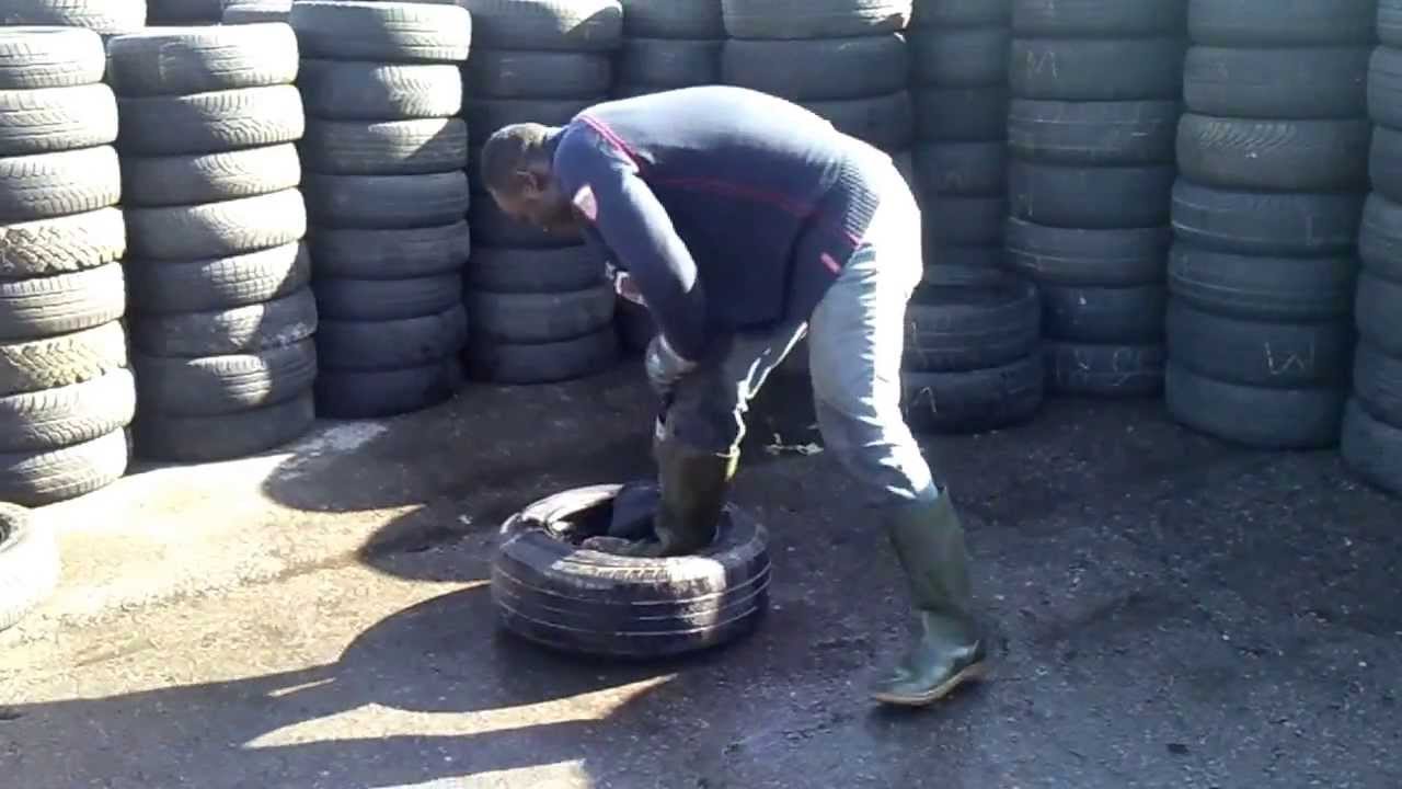Fathai Benin trippelt Gebrauchtreifen Neumáticos Pneus usados Used Tires Afrika Export Germany