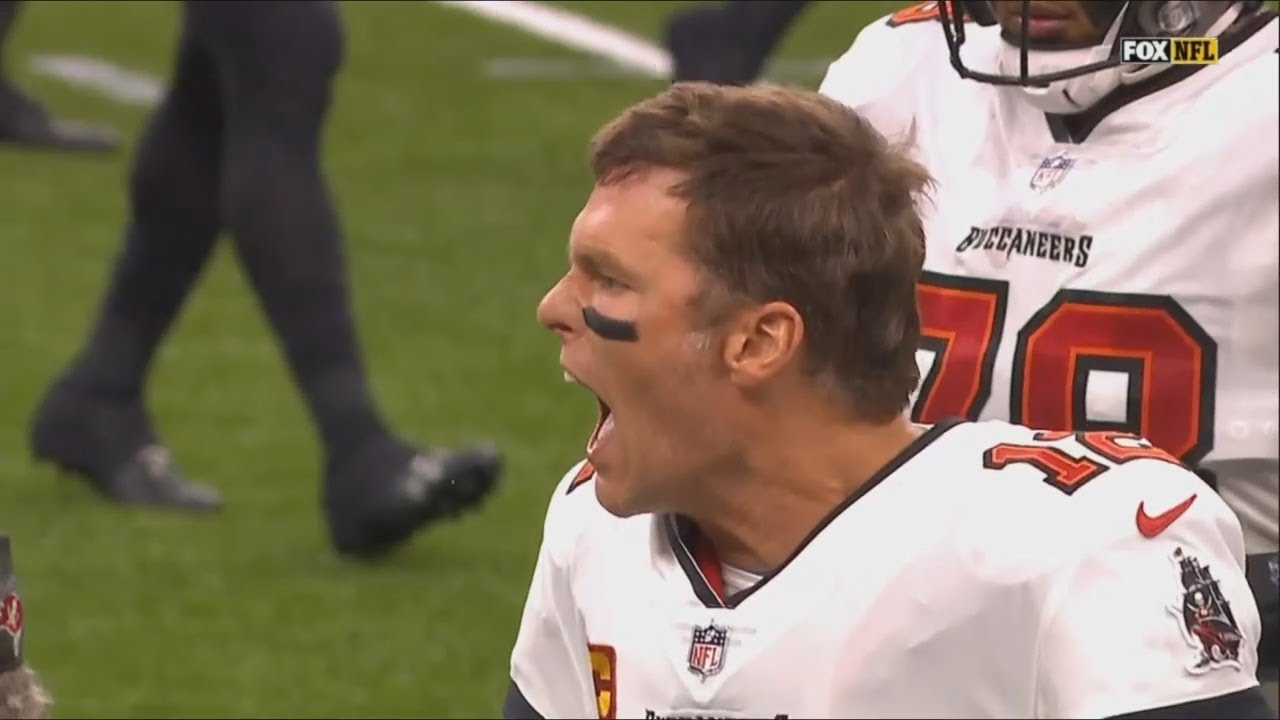 Tom Brady Rages Vs Saints