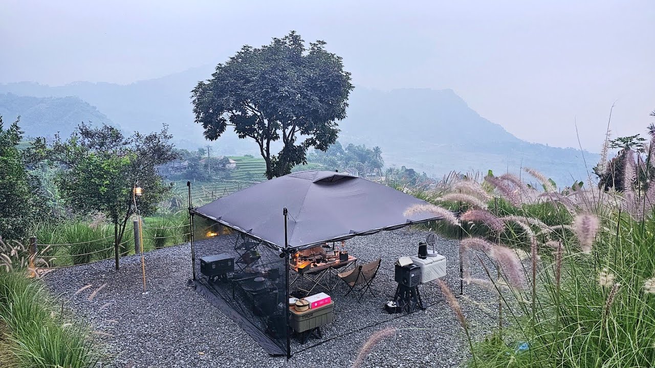 Camping Keluarga di JUAN VILLAGE Private Camp | Sukamakmur, Bogor | #인도네시아캠핑