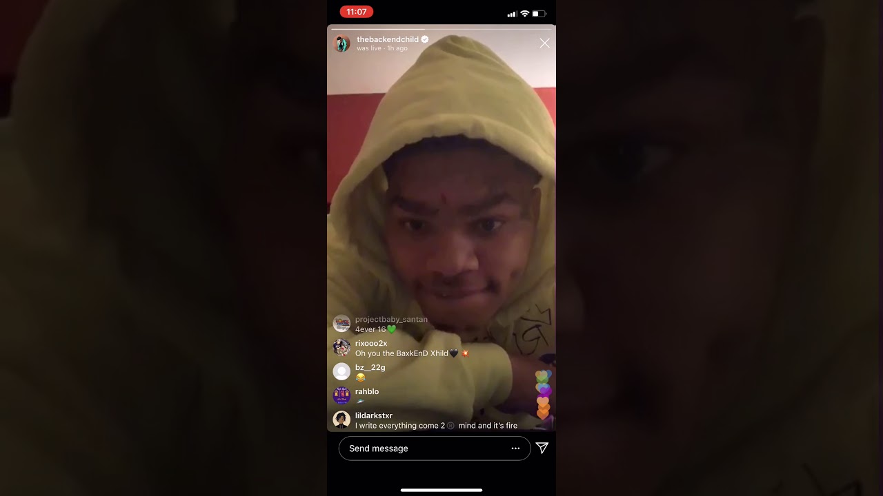 Nocap -Instagram Live