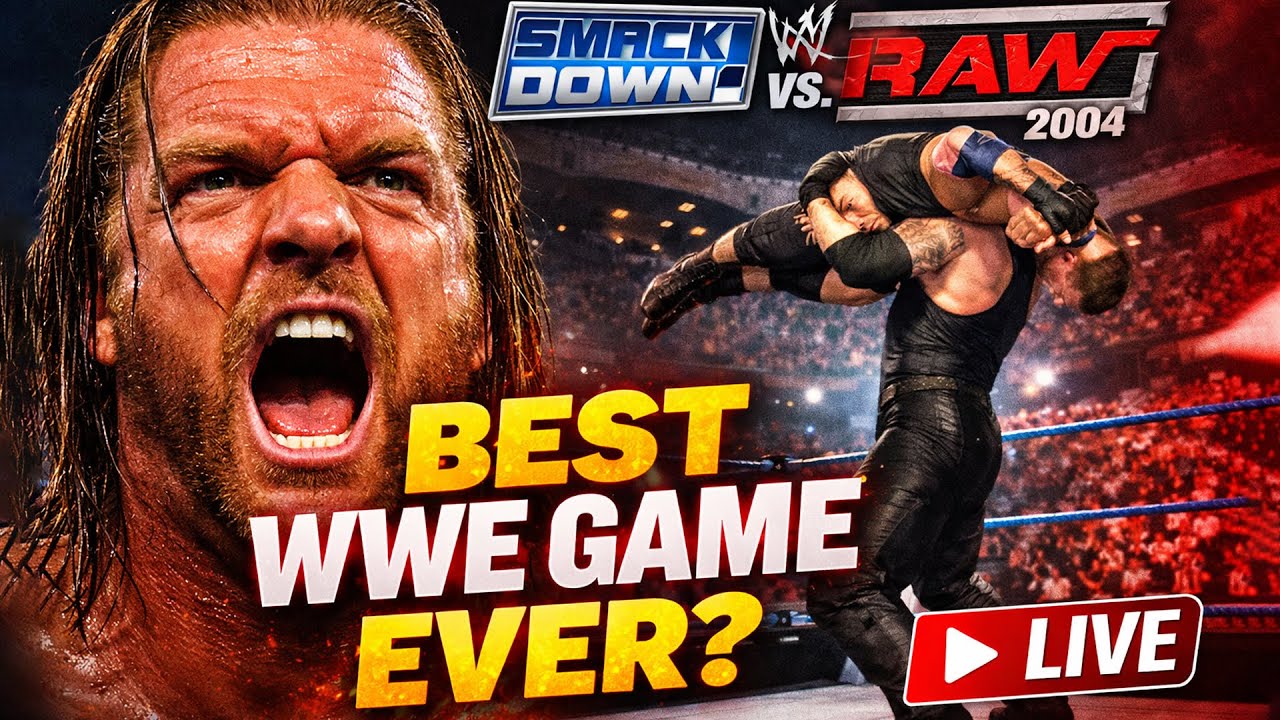 Modern WWE Can’t Beat This… 😳 | SVR 2004 LIVE Gameplay