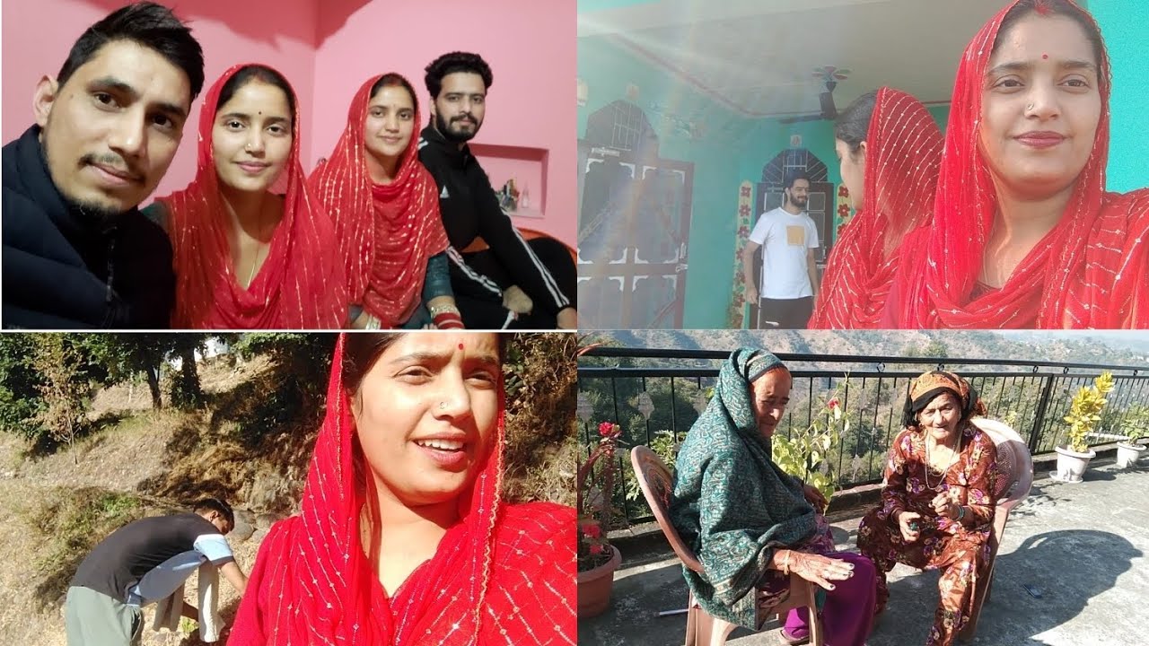 शादी के लिए ढेर सारा सामान ले लिया 👰#twins #village #himachal