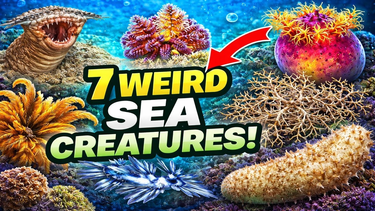 7 Weird Saltwater Creatures That Look Fake (But Aren’t!)