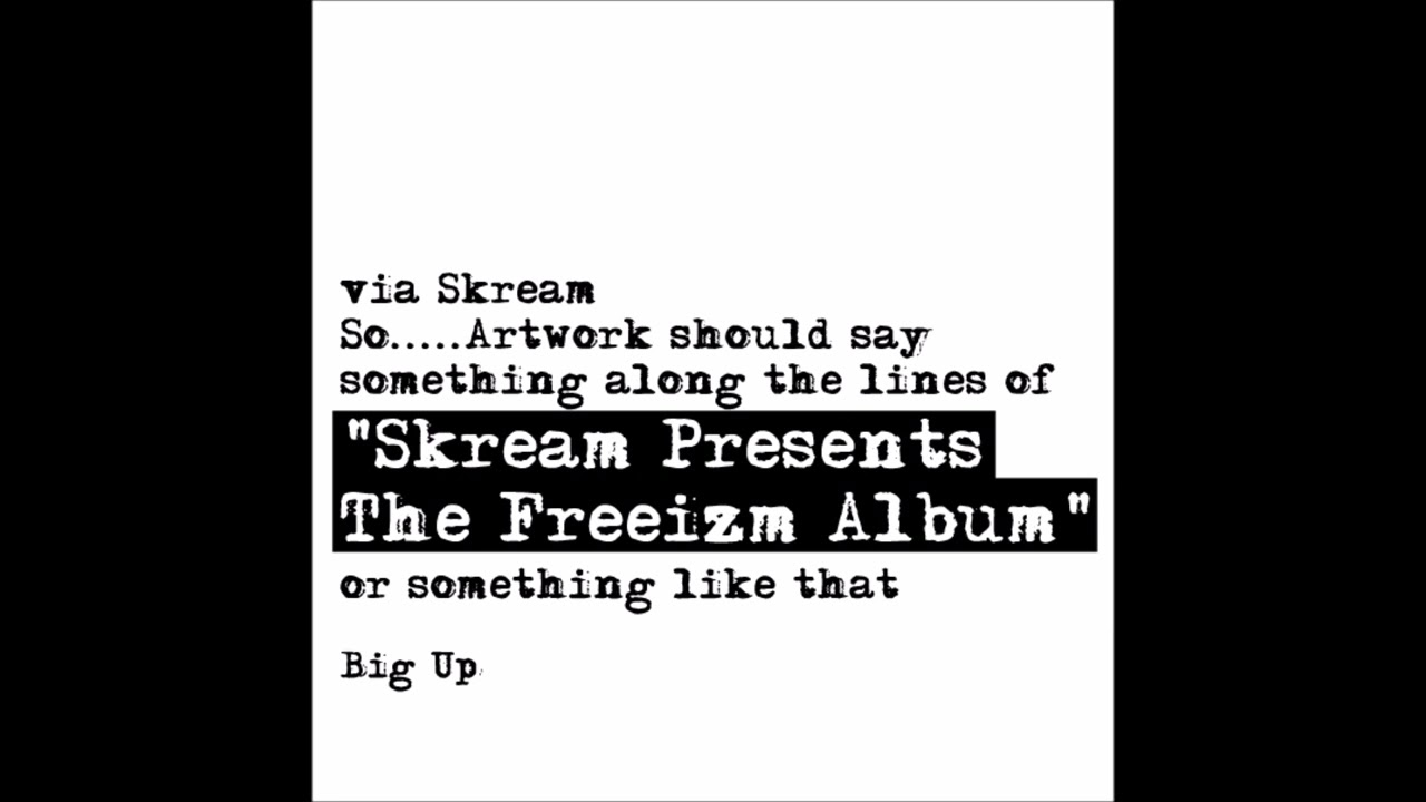 Skream - Emotional Shizzle (The Freeizm Album) 2010 [Free Download]