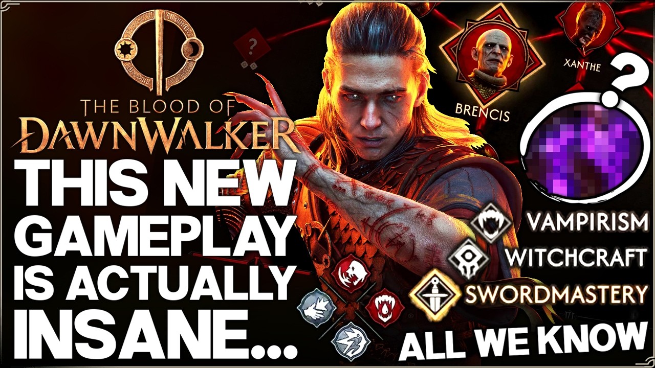 Blood of Dawnwalker &mdash; Новый геймплей и ВСЁ, что нужно знать &mdash; 29 деталей, оружие, гид по миру!
