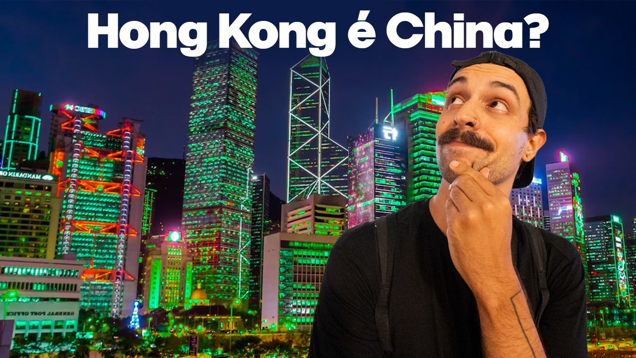 A CIDADE CHINESA QUE BUSCA INDEPENDÊNCIA: HONG KONG 🇭🇰🇨🇳