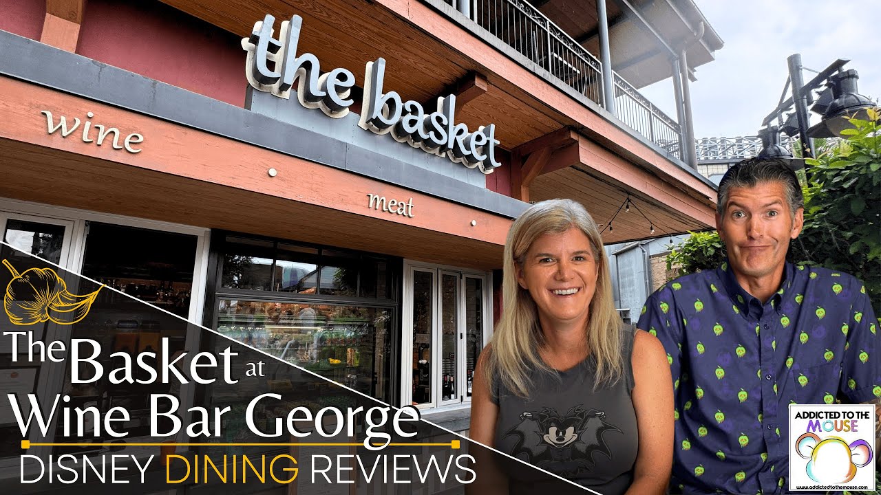 The BEST To-Go Food in Disney Springs? The Basket at Wine Bar George | Disney Dining Review