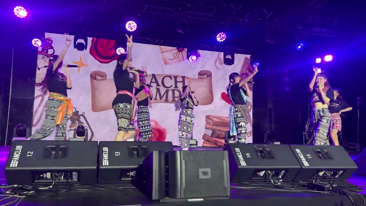 [Fancam] V!NX - V!NX101 [4K] 20250810 @Peach Camp #2 , The Street Ratchada