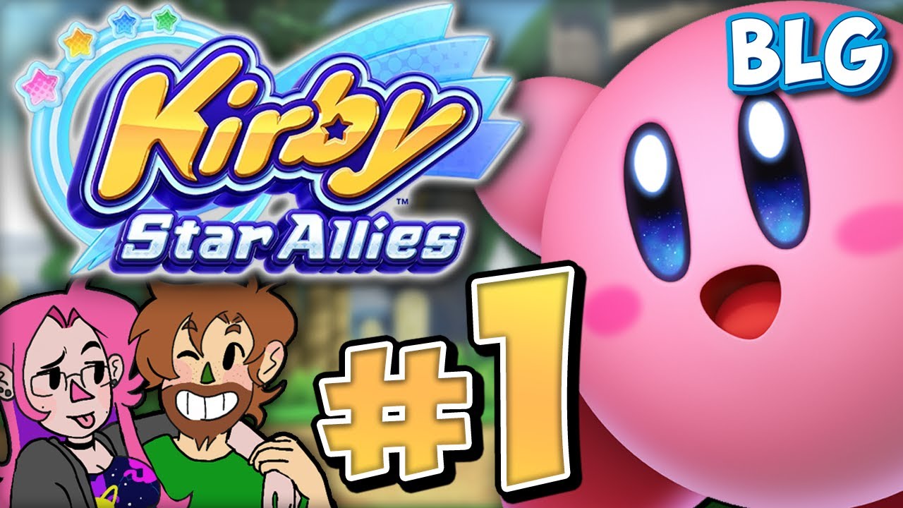 Lets Play Kirby Star Allies (BLIND) - Part 1 - New Friends, New Powers??