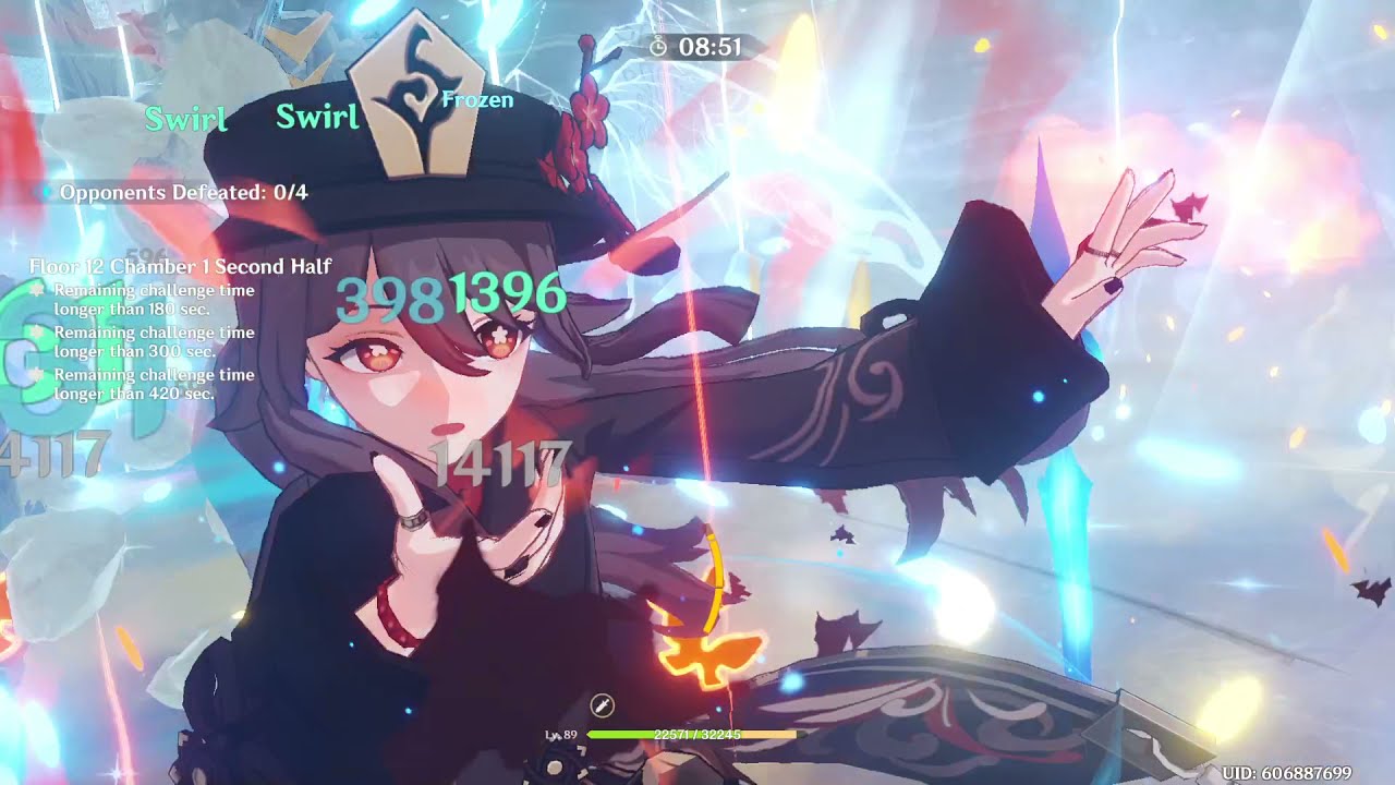 ABYSS 2.0 Floor 12 9/9 - Ayaka & Hu Tao (C0)