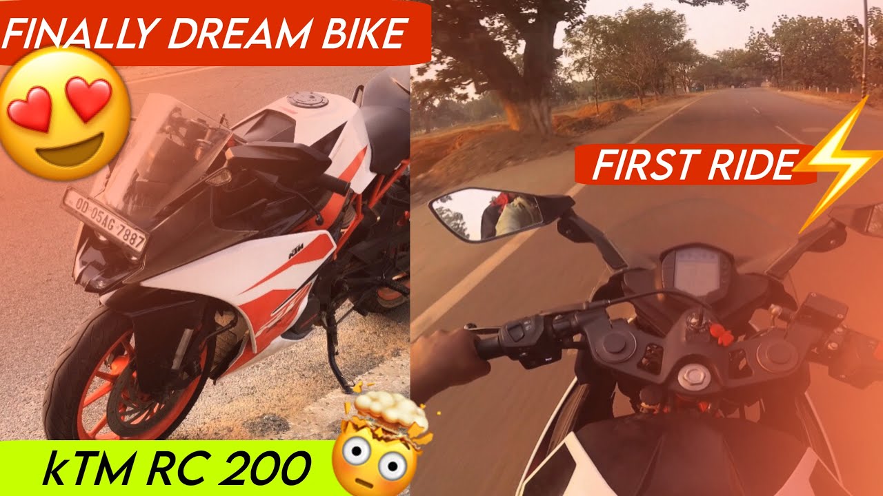 Finally dream come true 😍 | ktm Rc 200⚡️ | Denx