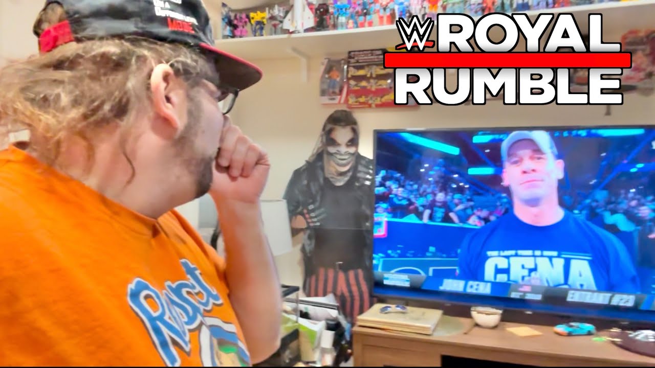 EMOTIONAL ROYAL RUMBLE REACTIONS! CRASHING OUT OVER JOHN CENAS LAST TIME