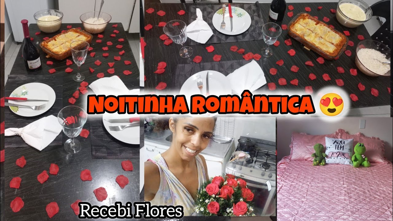 Noitinha Romântica com o Boy, comidinha deliciosa 😋
