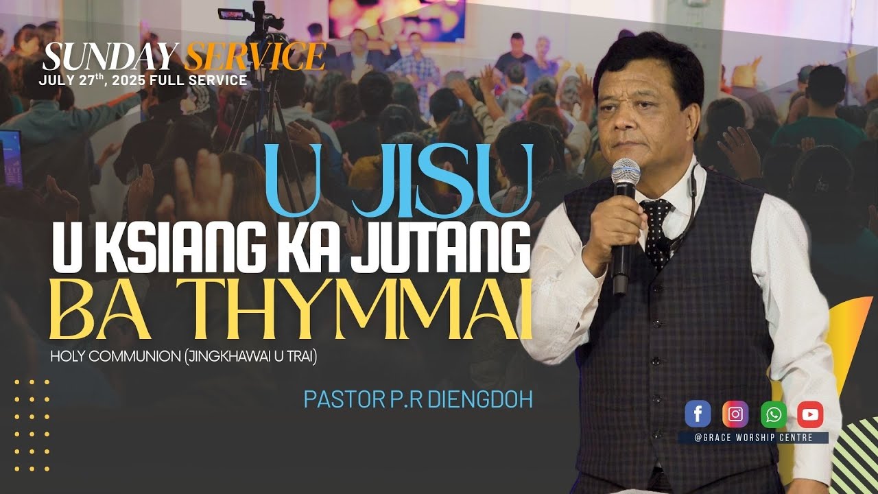[ LIVE 🔴] Sunday Worship Service | Grace Worship Centre | 27th July 2025 @ 4:30 PM(IST)