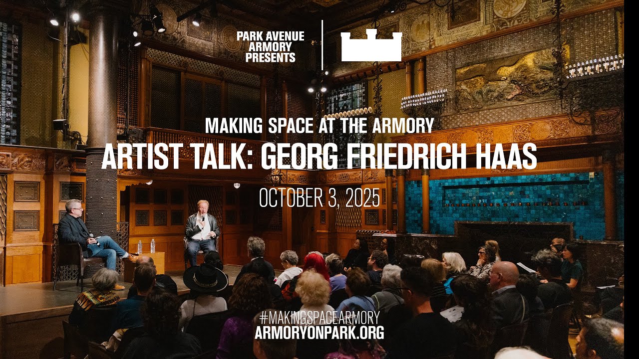 Artist Talk: Georg Friedrich Haas