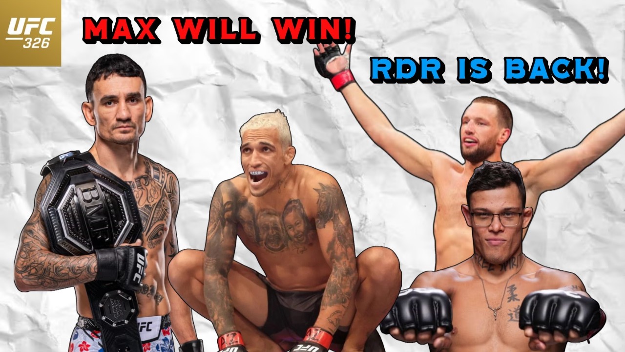 My Quick UFC 326 Breakdown and Predictions! (Main Card Only!)