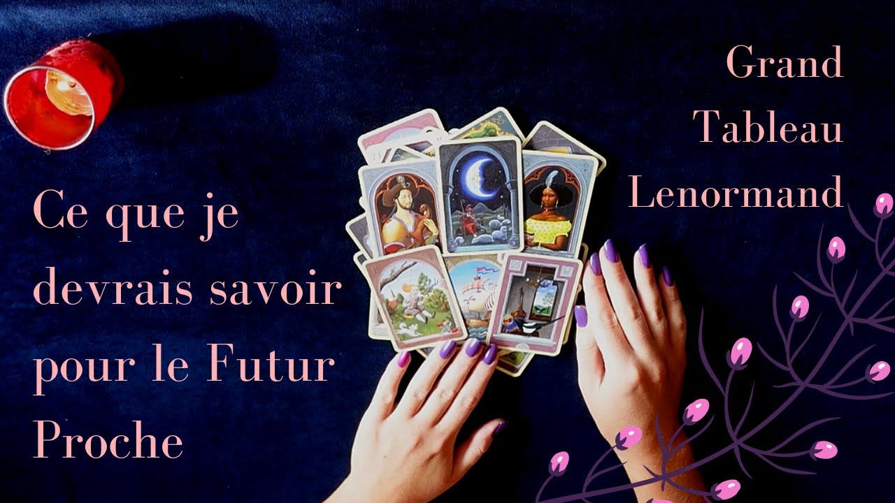 TOUT CE QUE JE DEVRAIS SAVOIR SUR LE FUTUR PROCHE - Grand Tableau Lenormand