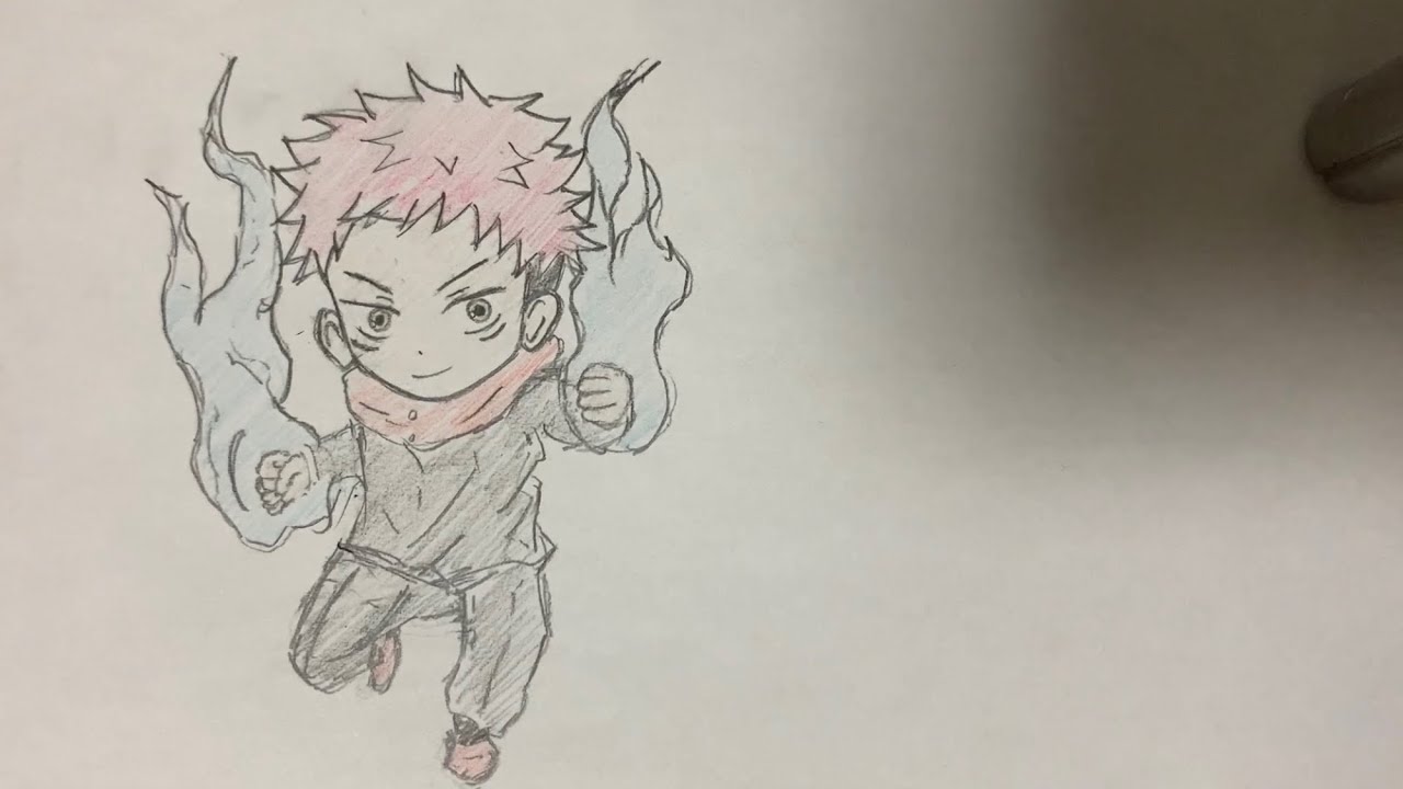 How To Draw Yuji Itadori  | Step By Step | Jujutsu Kaisen