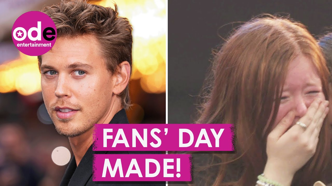 Austin Butler Has UK Fans in Tears at Caught Stealing Event